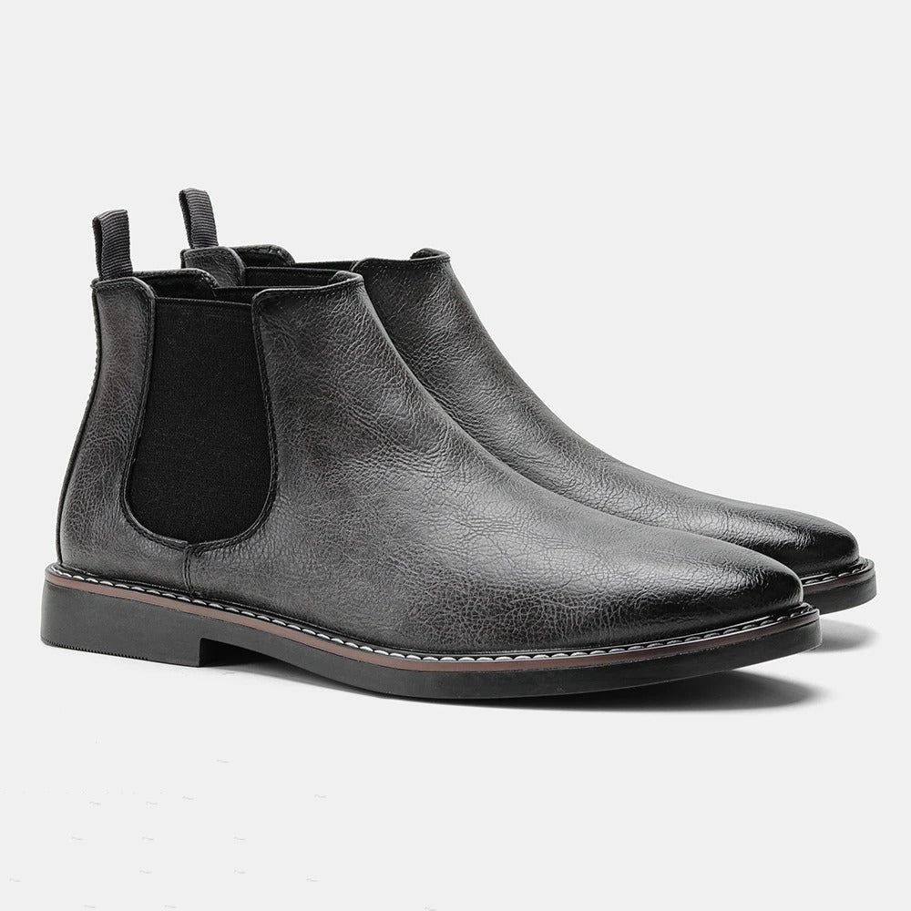 Antoine | Bottines Chelsea effet cuir