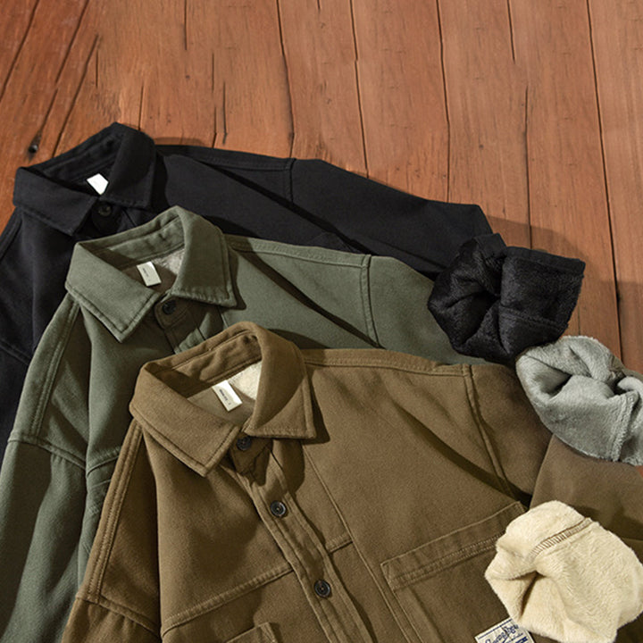 Niklas | Surchemise cargo en polaire