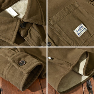 Niklas | Surchemise cargo en polaire