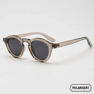 Elian | Lunettes de soleil rétro rondes polarisées