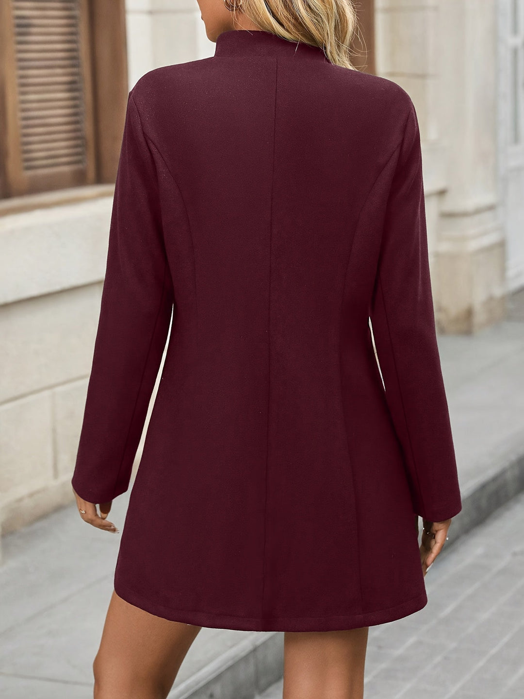 Isaure | Manteau élégant à col montant