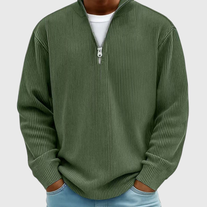 Valentin | Pull demi-zippé intemporel