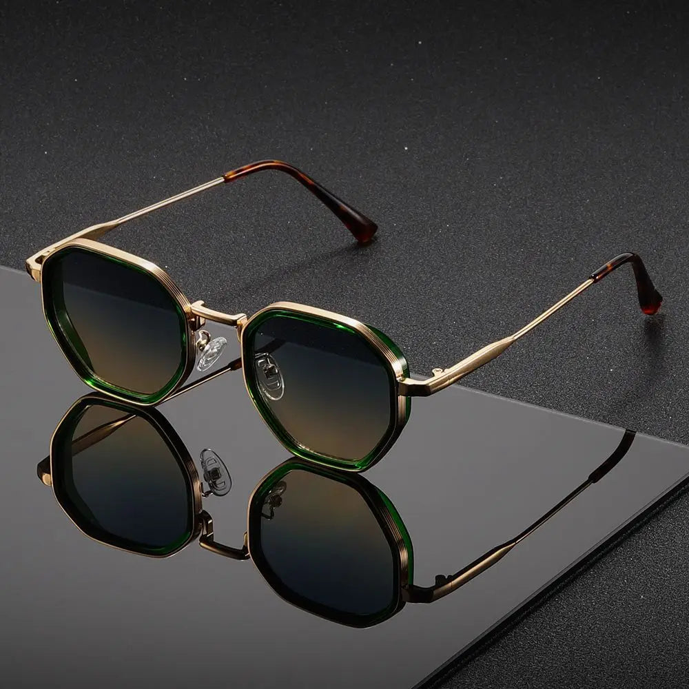 Vito | Lunettes de soleil géométriques à verres miroir