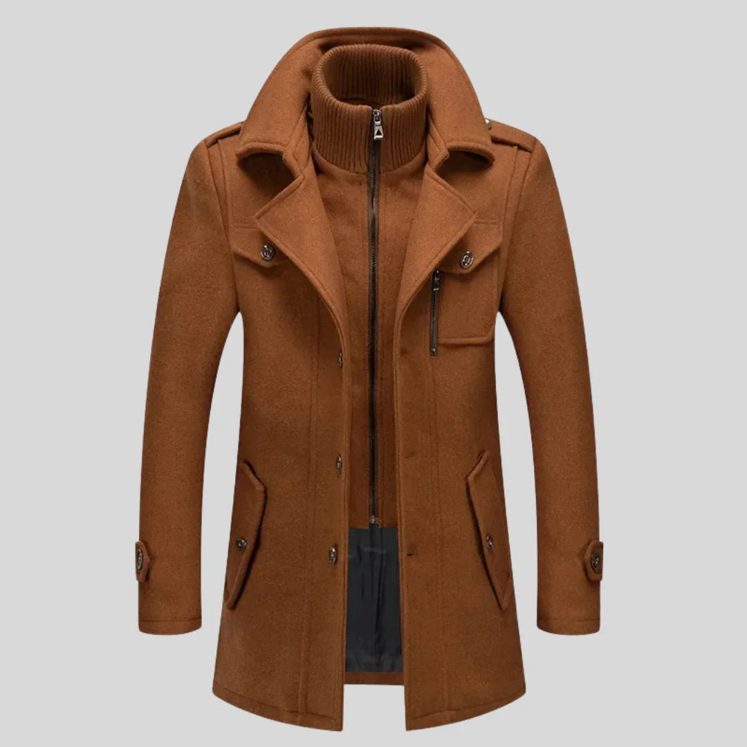 Klaus | Two-Piece Wool Coat