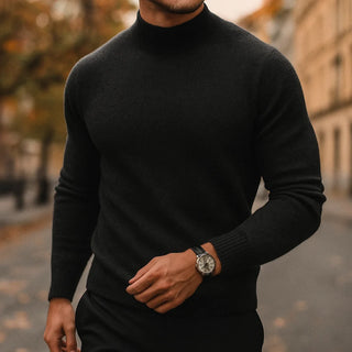 Aristide | Pull col montant en maille douce