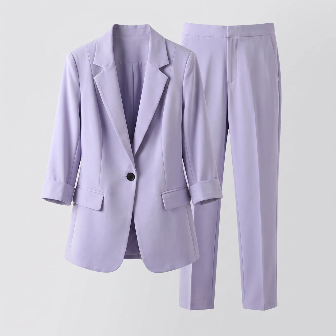 Clémentine | Ensemble blazer et pantalon