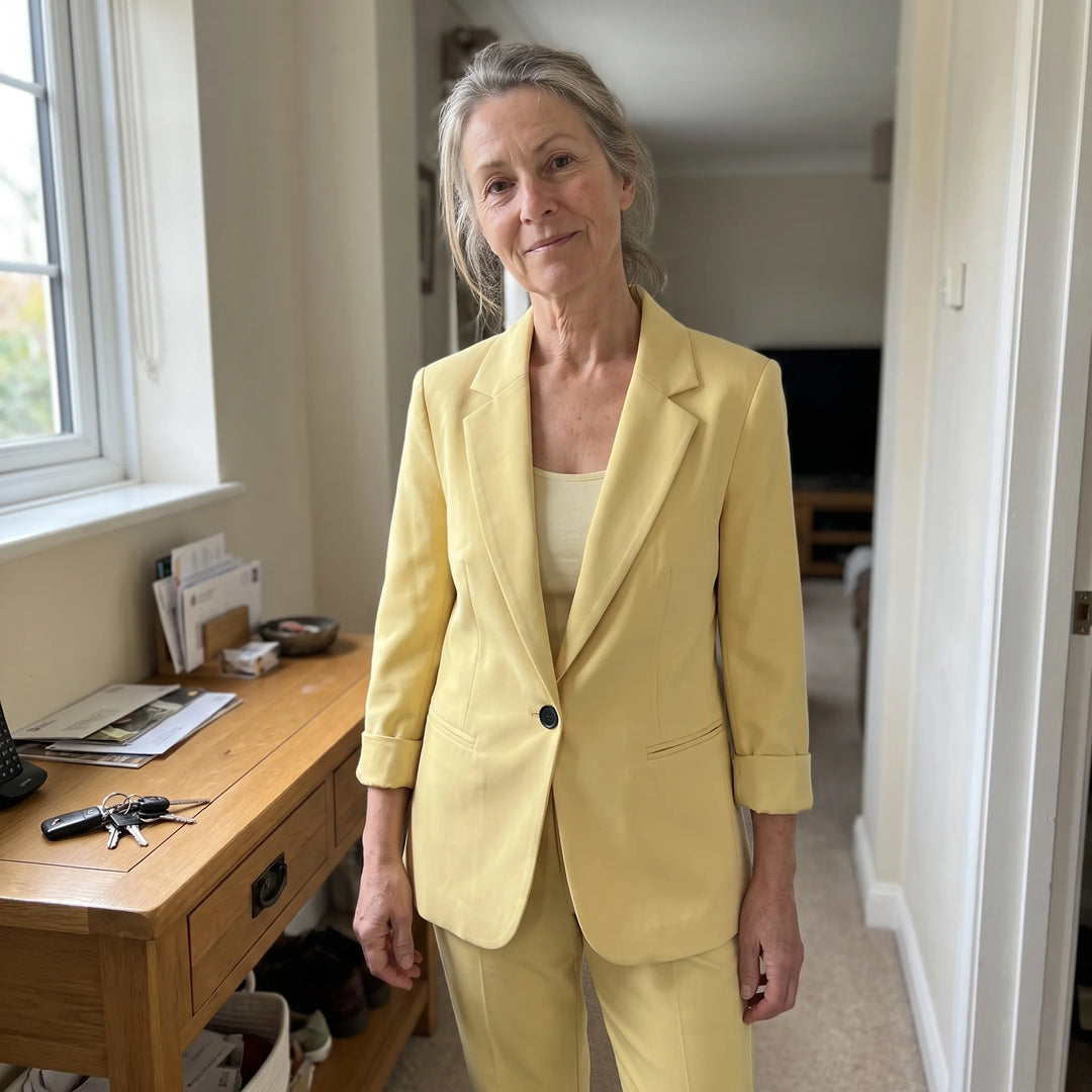 Clémentine | Ensemble blazer et pantalon