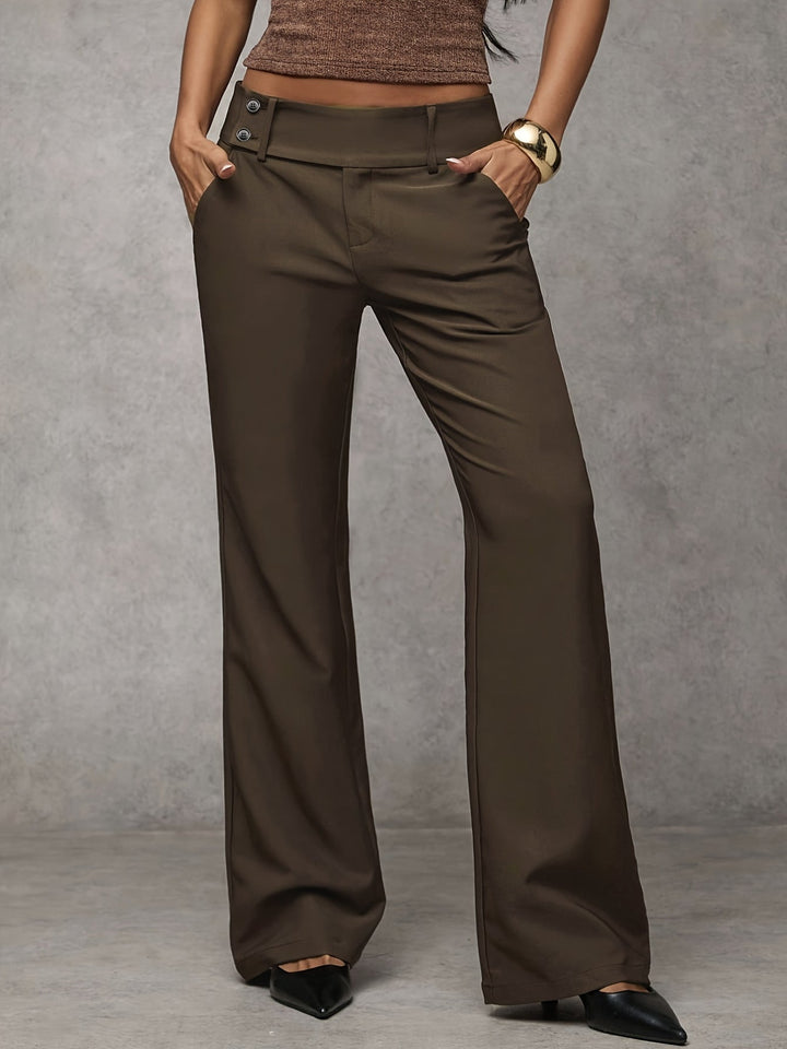Solange | Pantalon large moderne