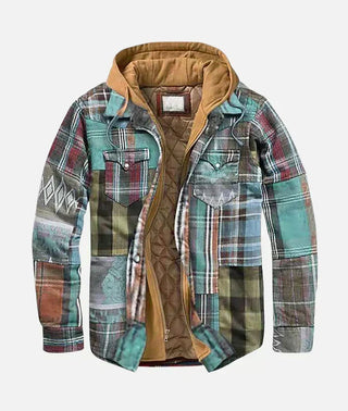 Håvard | Veste à carreaux à la structure masculine