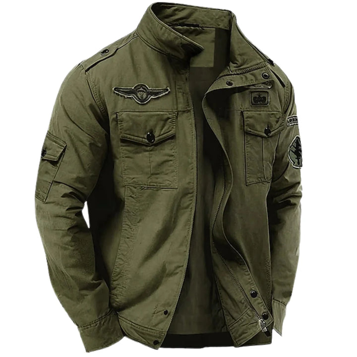 Fabien | Veste militaire homme à col montant