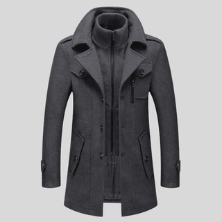 Klaus | Two-Piece Wool Coat