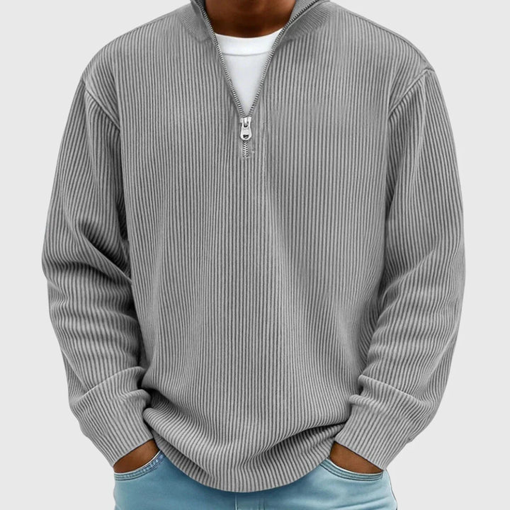 Valentin | Pull demi-zippé intemporel