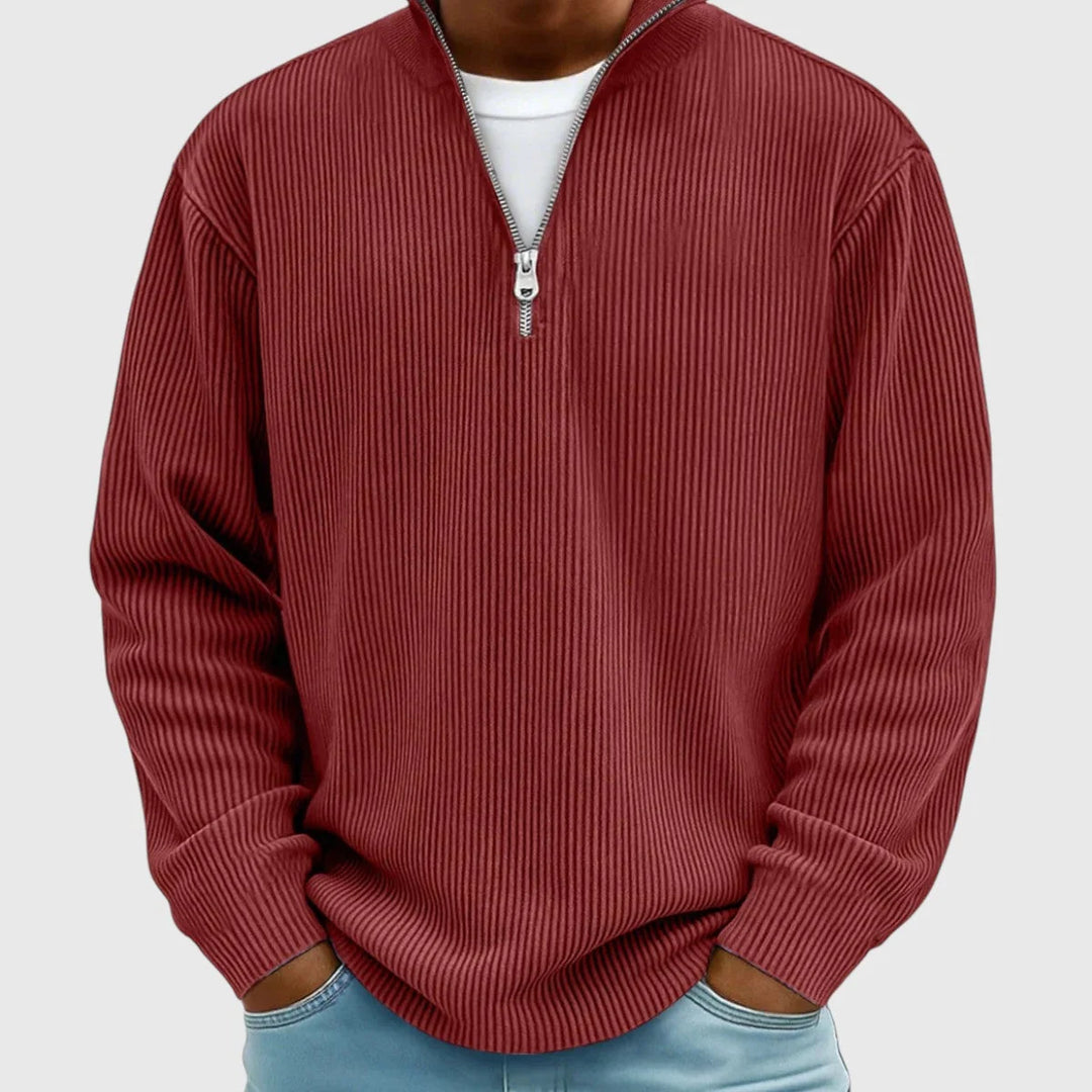 Valentin | Pull demi-zippé intemporel