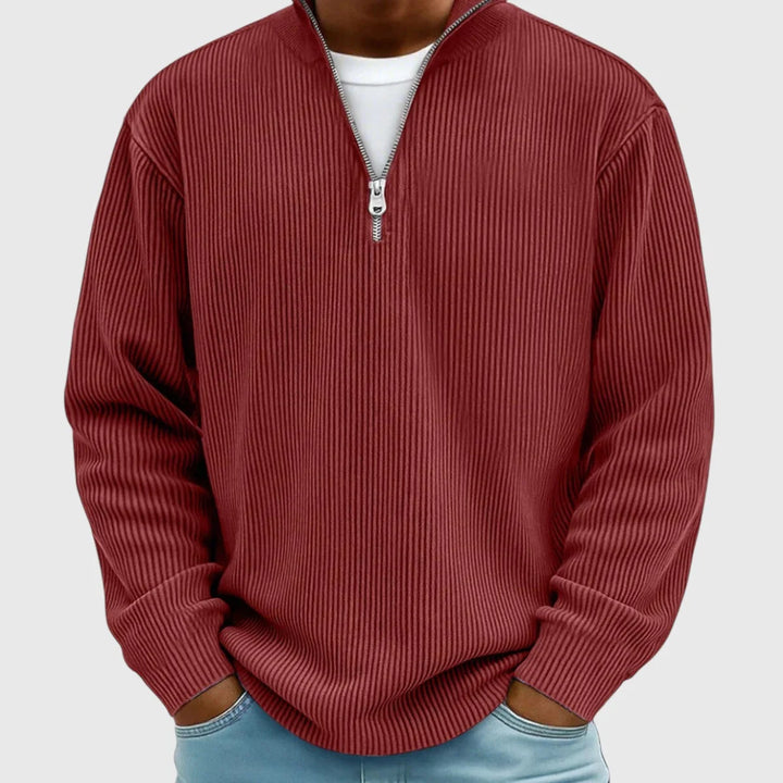 Valentin | Pull demi-zippé intemporel