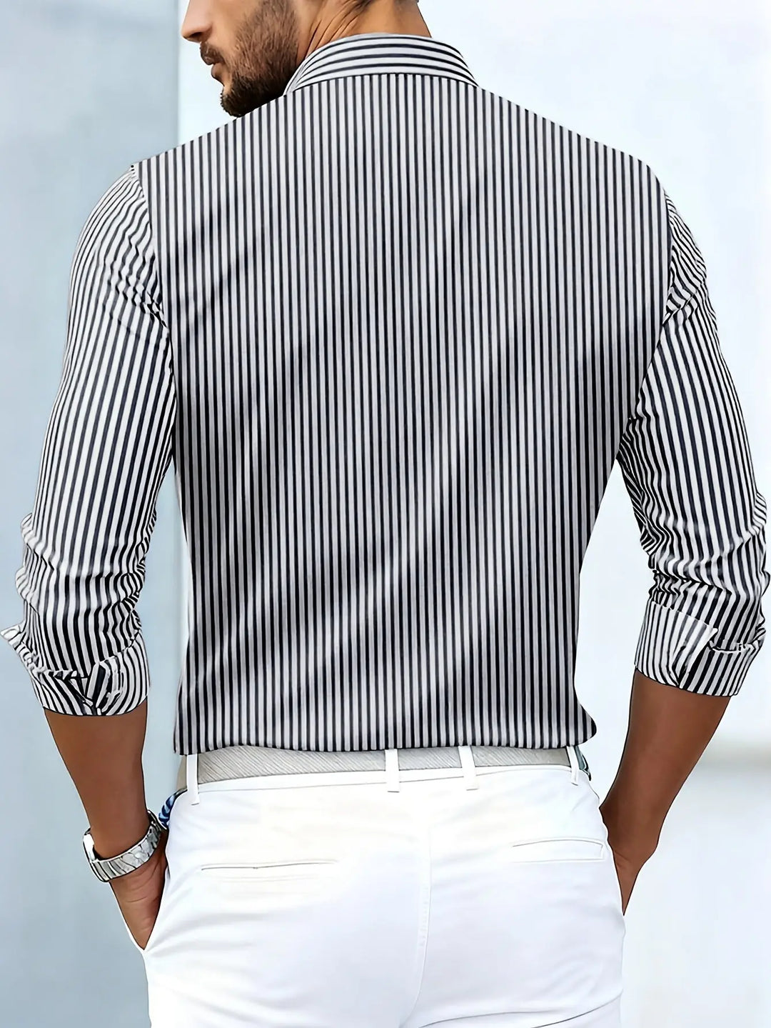 Lutz | Chemise vintage à rayures pour homme