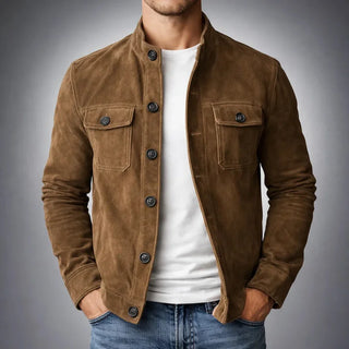 Armand | Veste-chemise effet daim homme