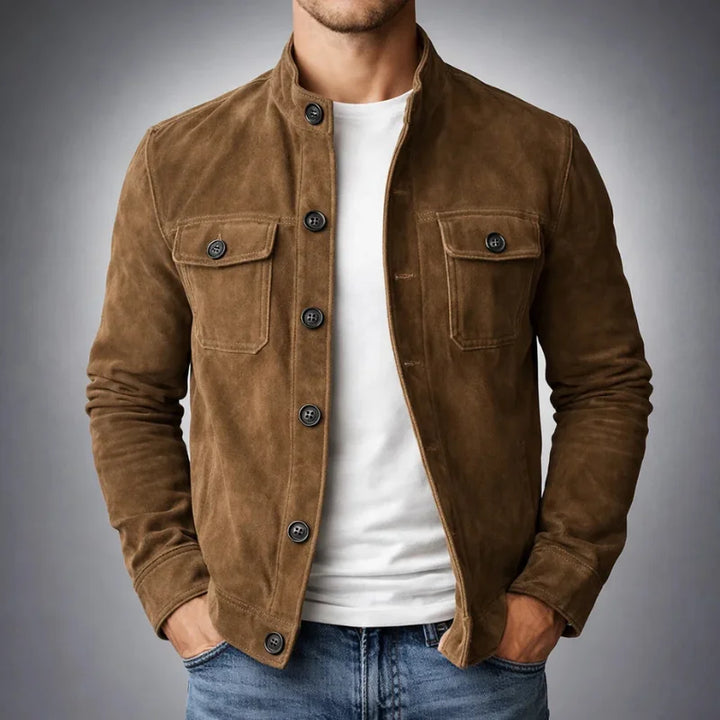 Armand | Veste-chemise effet daim homme