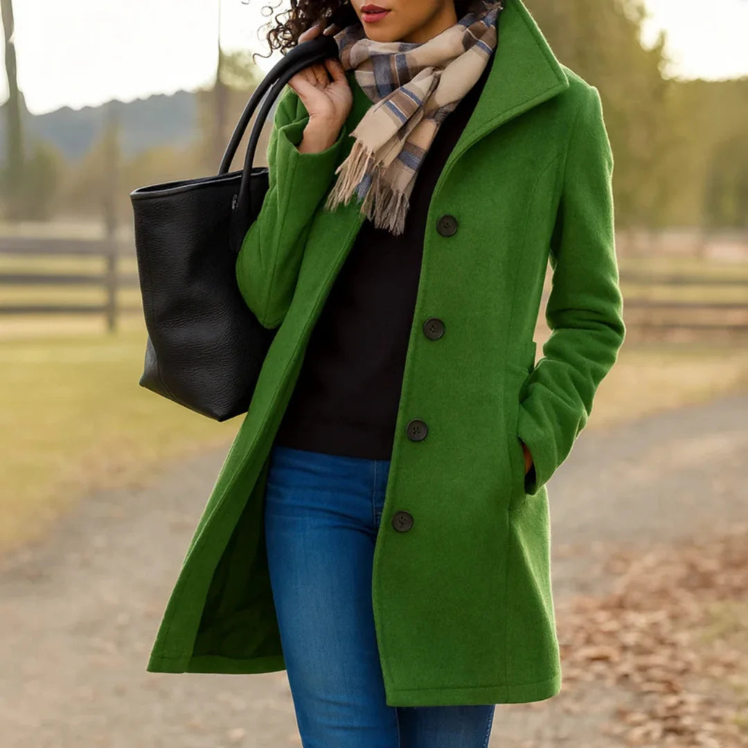 Gabrielle | Manteau classique boutonné