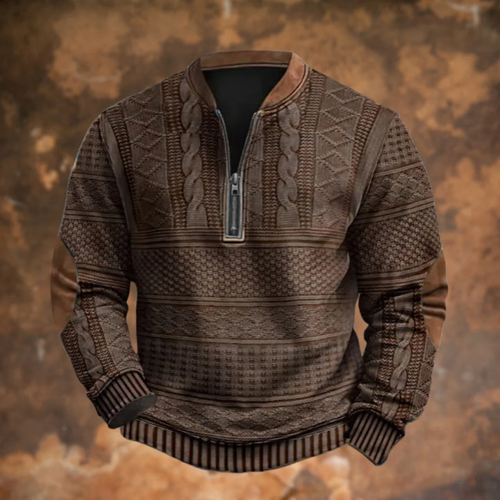 Jonas | Pull zippé confortable au look moderne
