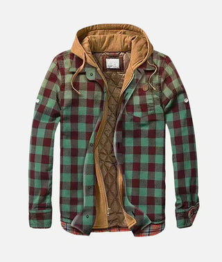 Håvard | Veste à carreaux à la structure masculine