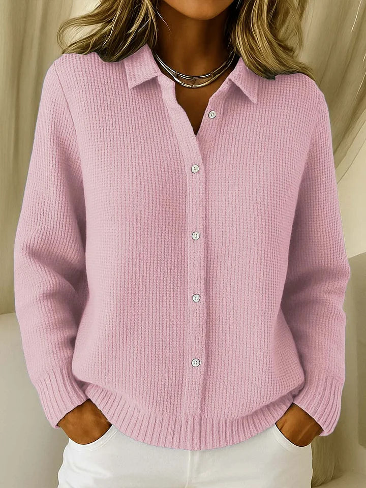 Fiora | Cardigan élégant en laine douce