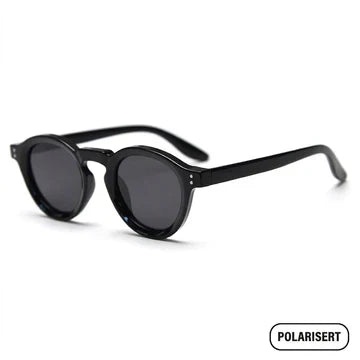 Elian | Lunettes de soleil rétro rondes polarisées