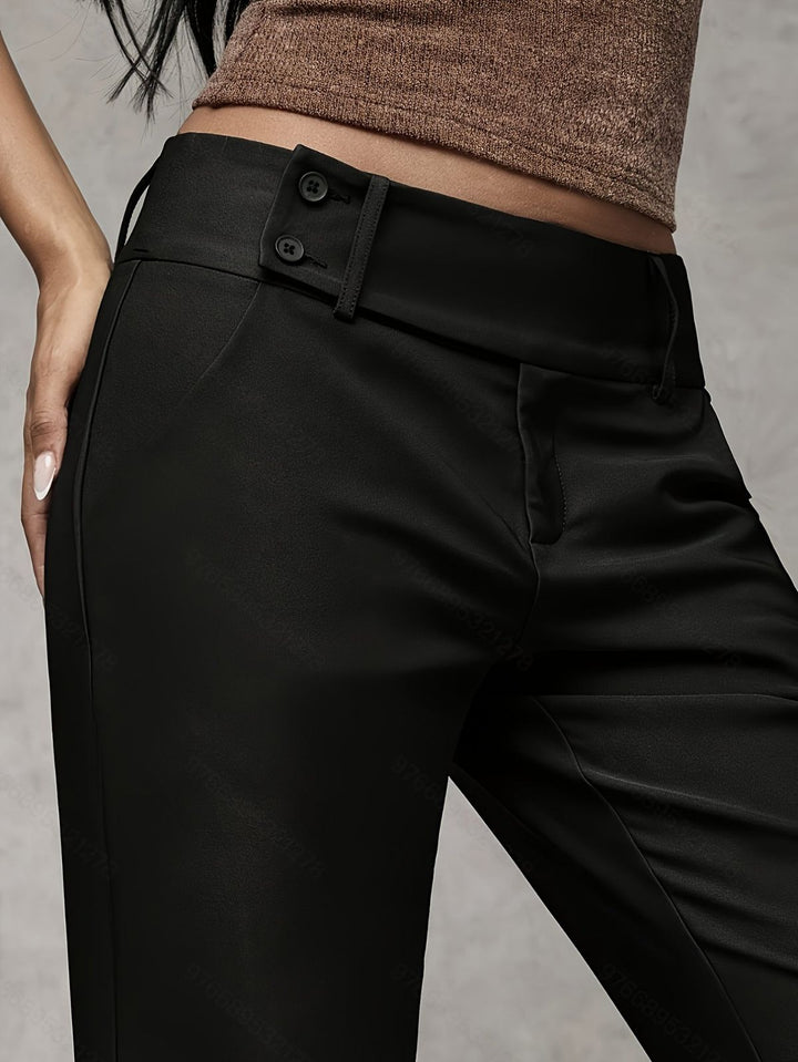 Solange | Pantalon large moderne