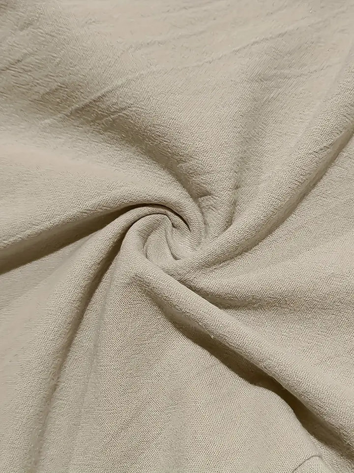 Nichols | Pantalon ample en lin à cordon de serrage