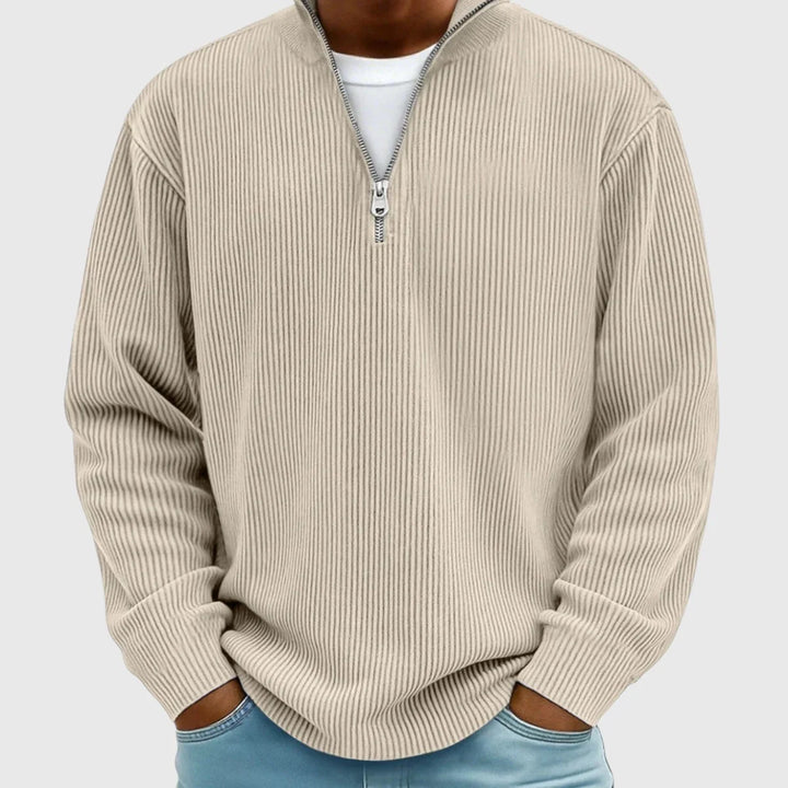 Valentin | Pull demi-zippé intemporel