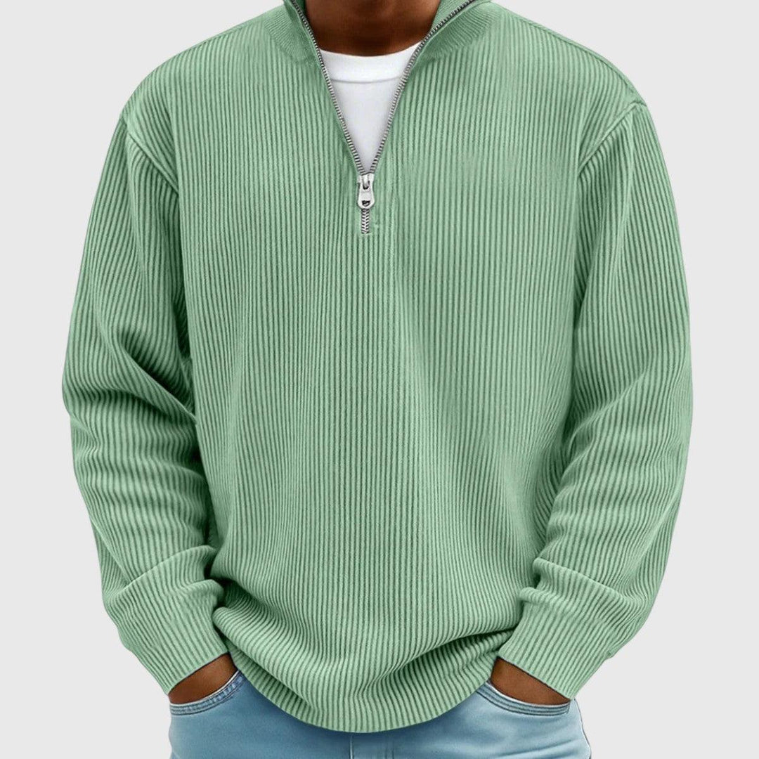 Valentin | Pull demi-zippé intemporel
