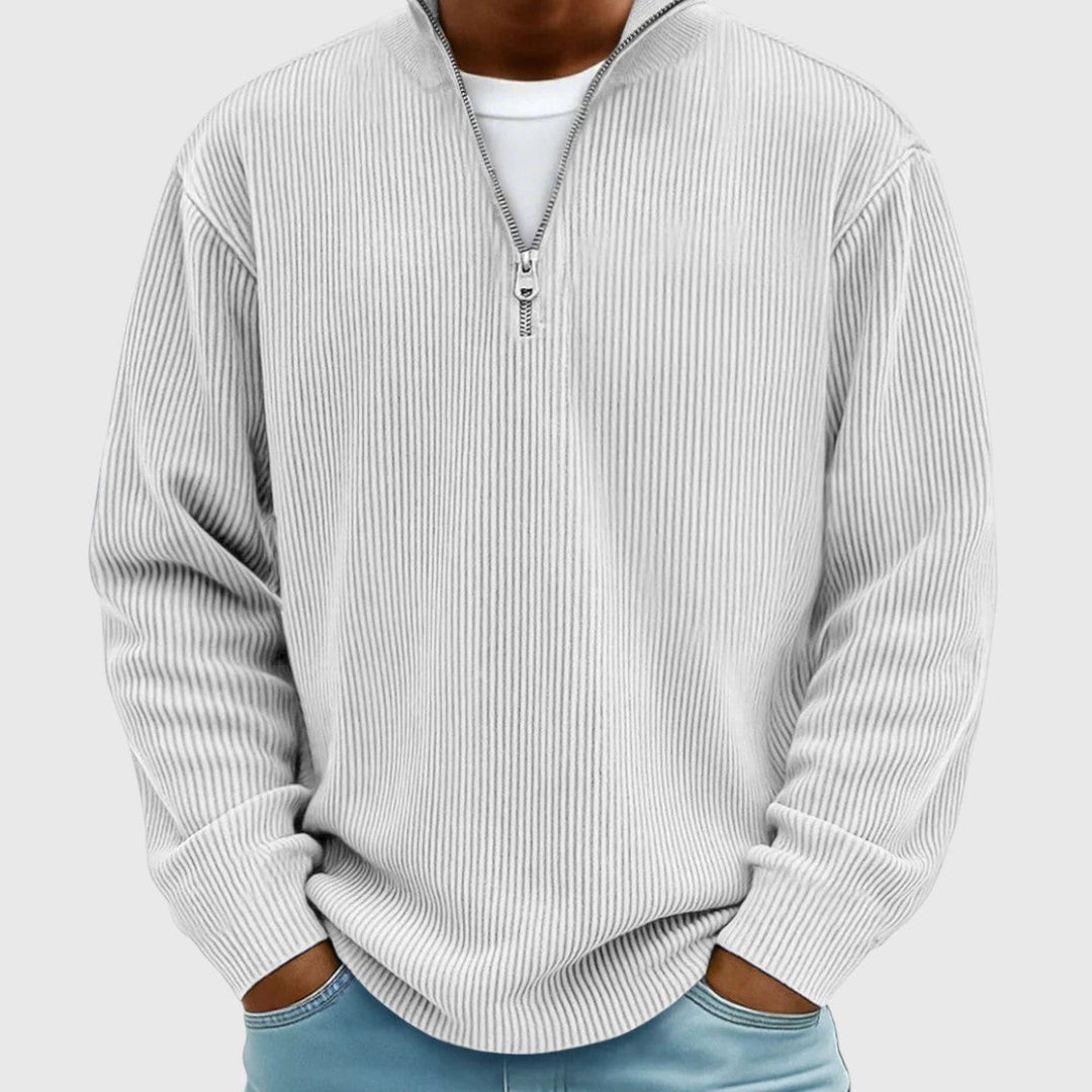 Valentin | Pull demi-zippé intemporel