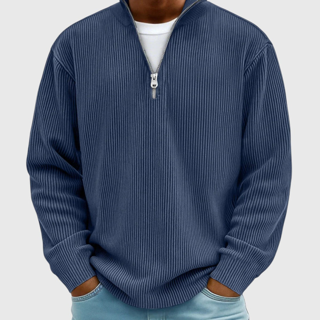 Valentin | Pull demi-zippé intemporel