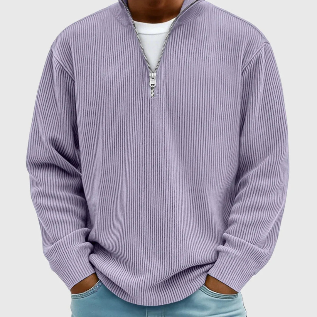 Valentin | Pull demi-zippé intemporel