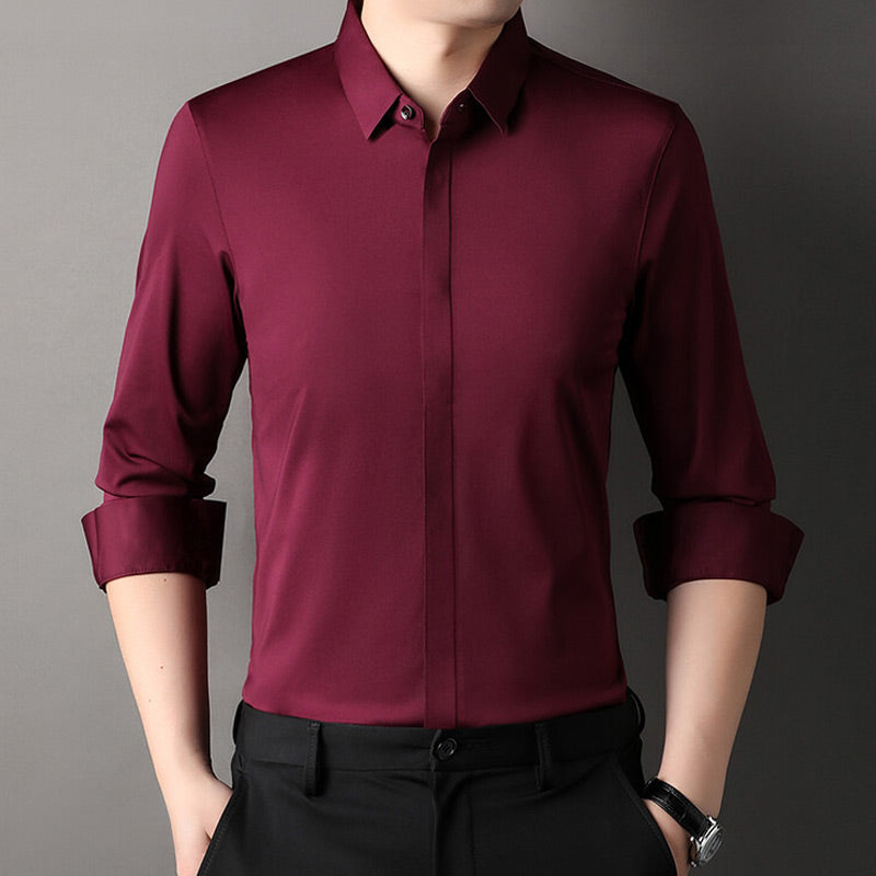 Yves | Chemise homme élastique et infroissable