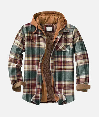 Håvard | Veste à carreaux à la structure masculine