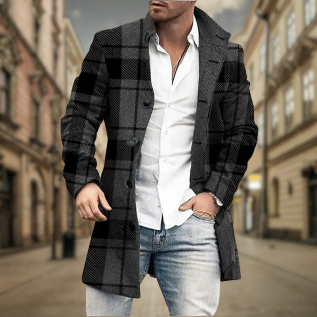 Aymeric | Manteau mi-long élégant