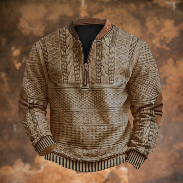 Jonas | Pull zippé confortable au look moderne
