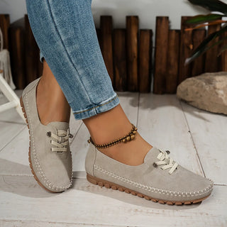 Albane | Mocassins souples à lacets élastiques
