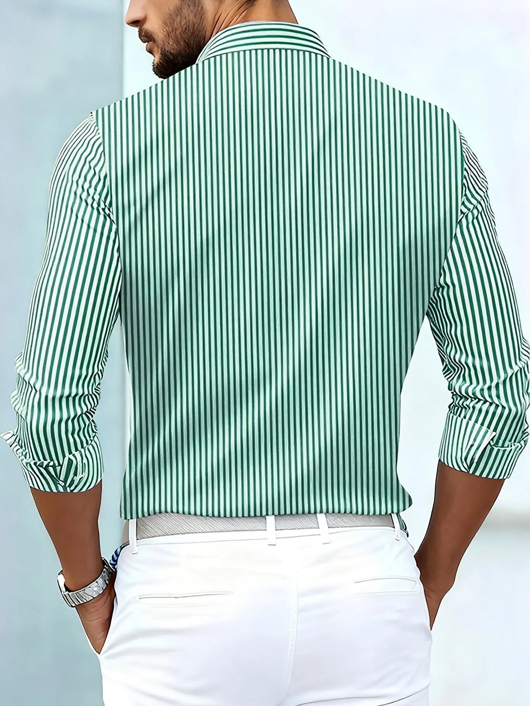 Lutz | Chemise vintage à rayures pour homme