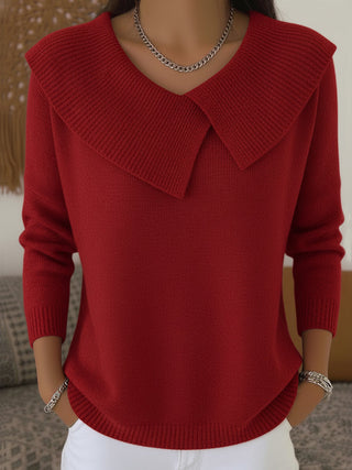 Rachel | Pull doux à grand col