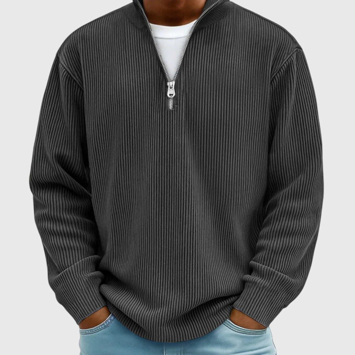 Valentin | Pull demi-zippé intemporel