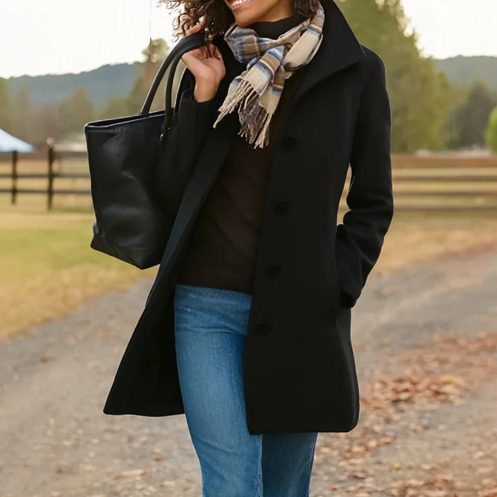 Gabrielle | Manteau classique boutonné