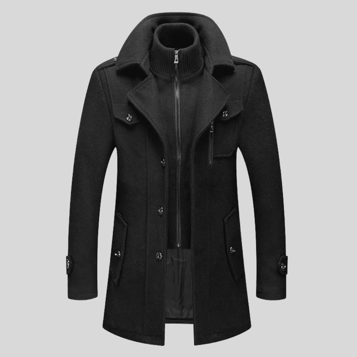 Klaus | Two-Piece Wool Coat