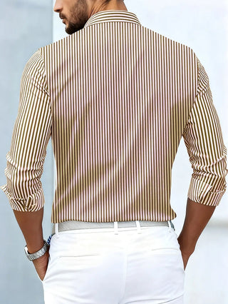 Lutz | Chemise vintage à rayures pour homme