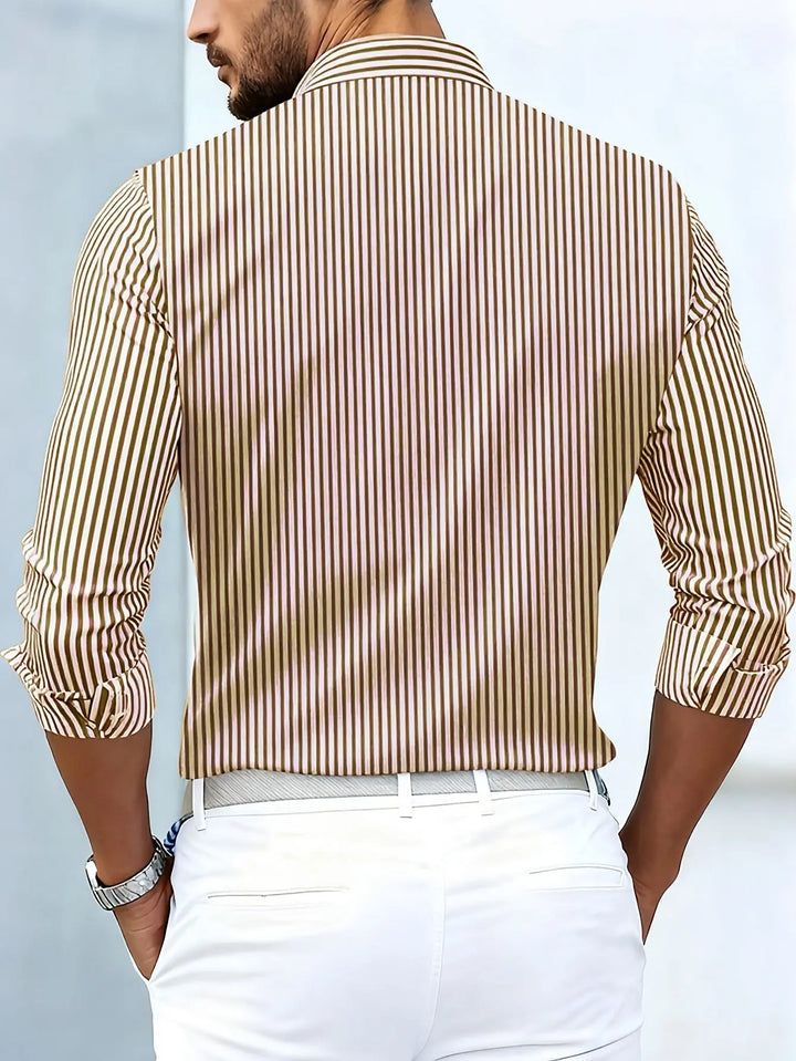 Lutz | Chemise vintage à rayures pour homme