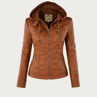 Félicie | Veste en cuir élégante