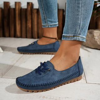 Albane | Mocassins souples à lacets élastiques