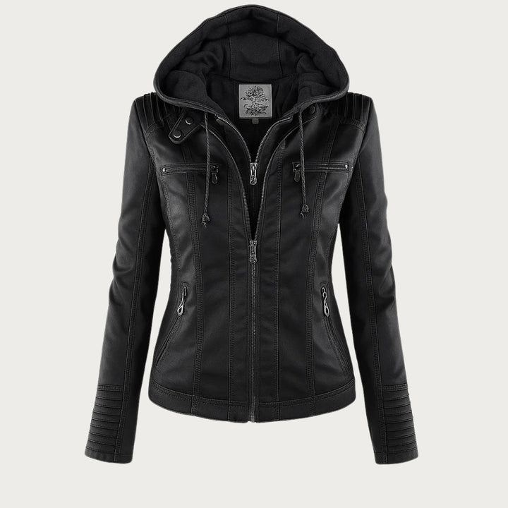 Félicie | Veste en cuir élégante