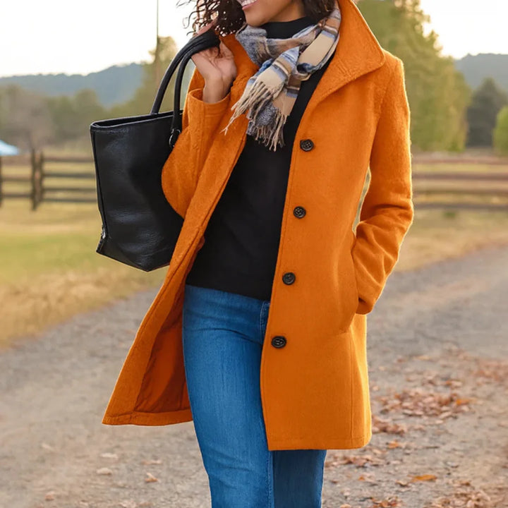 Gabrielle | Manteau classique boutonné