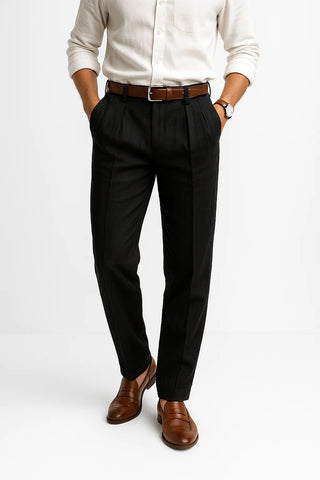Hisan | Stylish Linen Trousers